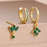 SUNPETAL DANGLE SET