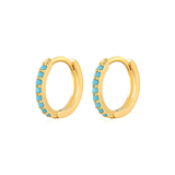 REFINED S925 THIN HOOP EARRINGS