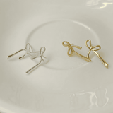 NINA BOW STUD EARRINGS