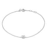 Cléa Moissanite Stone Bracelet | Gold 14k