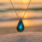 Lacrima del Mare | Labradorite Necklace