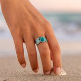 Elenia | Drops of the Ocean in 925 Silver