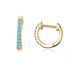 CRYSTAL HOOP EARRINGS