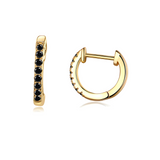 CRYSTAL HOOP EARRINGS