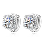 Nadia I Square earrings