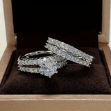 Eternal Radiance Ring Set | Gold 18k