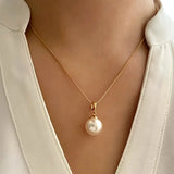 Golden Grace Pearl Jewelry Set | Gold 18k