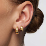 Rue Mini Hoops | Gold 18k