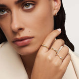 Diamond Dome Ring | Gold 14k