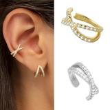 NOELLE CROSS EAR CUFF