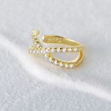 NOELLE CROSS EAR CUFF