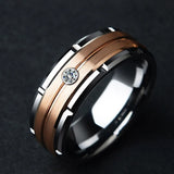 Authority I Double Groove Ring