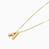 Love letter I Initial necklace