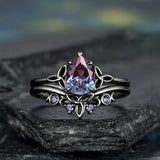 Ring with Purple Stone