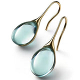 Lucy I Crystal Drop Earrings
