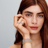 Moissanite Cuban Bracelet | Gold 18k