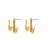 VICTORIA DOUBLE LAYER EARRINGS