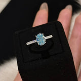 Aria I Romantic Aquamarine Ring