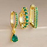 BELLA WATER DROP EARRING SET