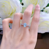 Aria I Romantic Aquamarine Ring