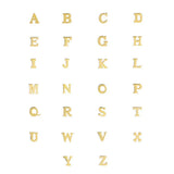 Vita Signa Initial Bracelet | Gold 14k