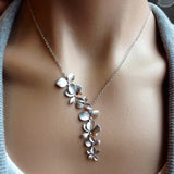 Bloom I Vintage Silver Necklace