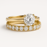 Savaya ring set | Gold 18k