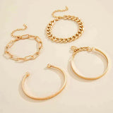 Elan Mercer Bracelet Set | Gold 18k