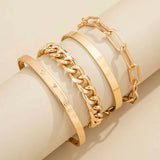 Elan Mercer Bracelet Set | Gold 18k