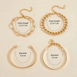 Elan Mercer Bracelet Set | Gold 18k